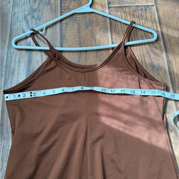 Elegant Brown Jumpsuit - Picture 6 of 8